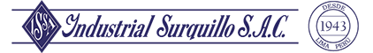 Logo Industrial Surquillo Azul con Sello